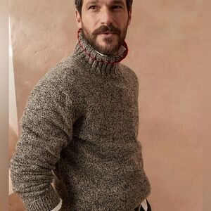 NWT Banana Republic Cashmere Mockneck Sweater